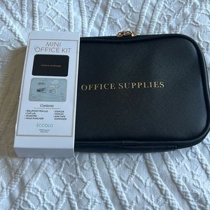 Office on the go supplies pens scissors hole puncher stapler etc. NWT.